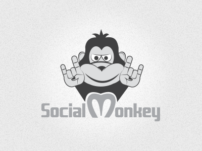 Social Monkey Logo monkey social