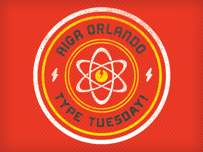 AIGA Type Tuesday florida illustration mudshock orlando type type tuesday