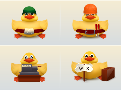 Icons Duck duck game icons