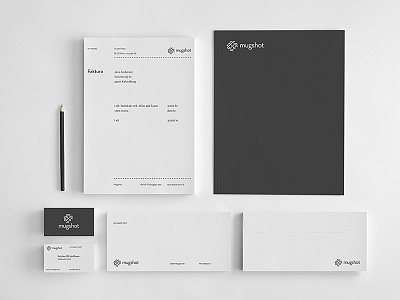 Mugshot Stationary branding stationary