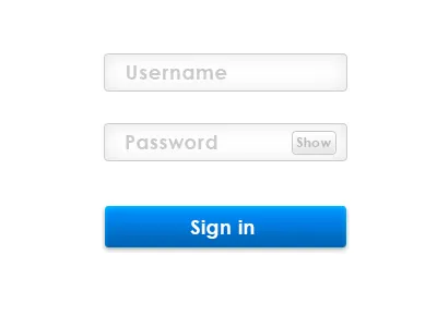 Modern Login With Showhide Button login modern show and hide passowrd