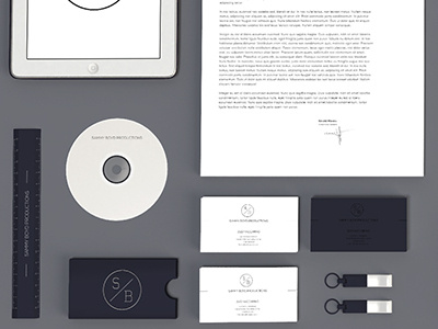 Sammy Boyd Productions branding identity logo