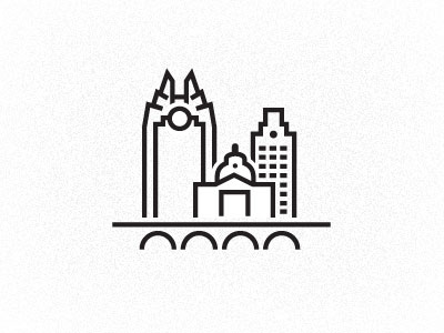 Austin art austin capitol city line texas ut