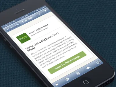 App Emails Getting an Update app email responsive email