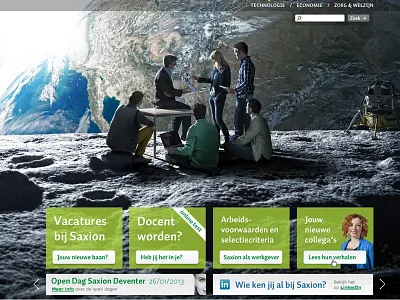 Recruitment Website Saxion homepage job jobs moon recruitment saxion space website