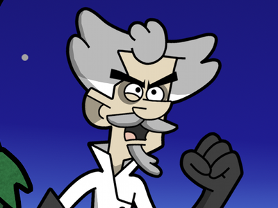 Professor Mean cartoon