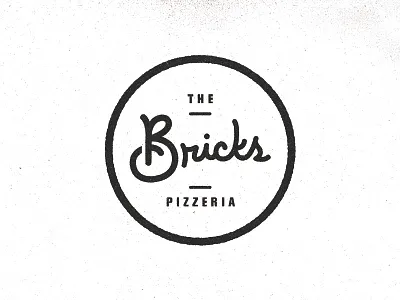 Bricks #2 logo pizza