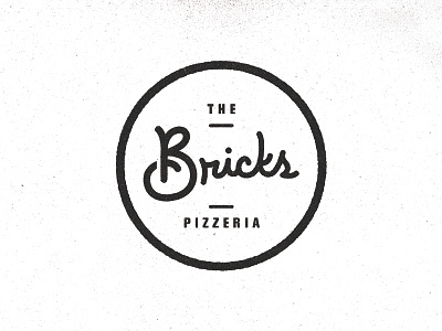 Bricks #2 logo pizza