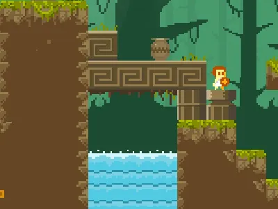Waterfall 8 bit desura elliot quest game gaming indie indie game indivania nes ouya pixel pixel art retro steam videogame zelda zelda 2