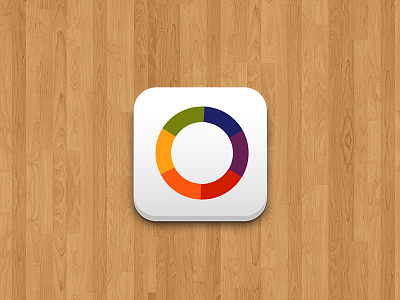 Wopovi android app application blue brand branding design graphic green icon ios ipad iphone isotype logo logo design logotipo mobile orange pie chart red violet yellow