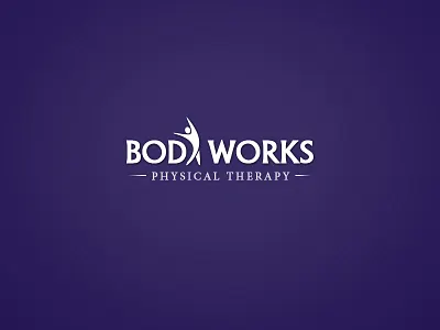 Body Works blue body works branding human logo