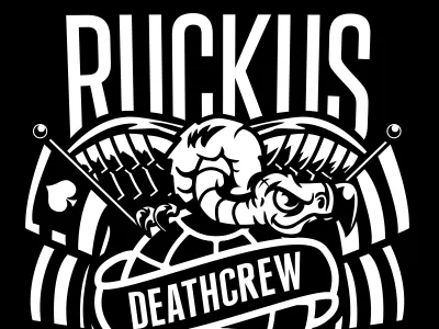 World Wide banner crew death flags globe street wear vulture