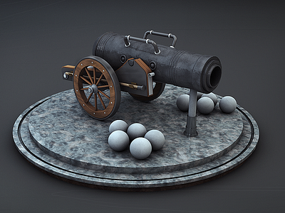 Canon Model 3d 3dfactory c4d canon chojnowski cinema4d ikaami machine mateusz model render war