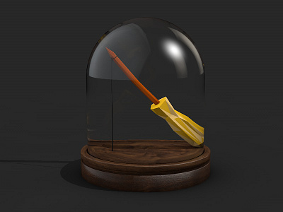 Screwdriver 3d c4d cinema4d low poly lowpoly