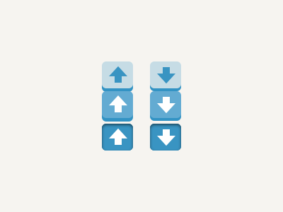 Upvote Buttons buttons flat sketchapp sprite