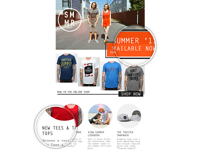 Summer Email design digital email ui web