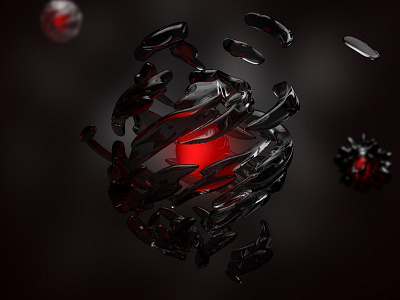 Unlocking 3d 4d c4d cinema glow orb photoshop postproduction render