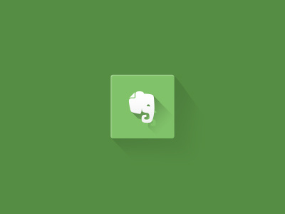 Playing Around evernote icon shadow