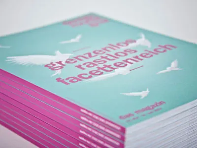 Designmonat Graz 2013 Magazine 2013 cover designmonat dmg graz magazine mint purple