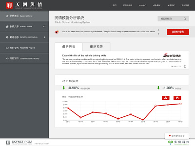 Pom Web System Home Ui web