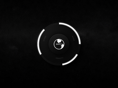 [WIP] Circular slider button circular dark parameters planet slider