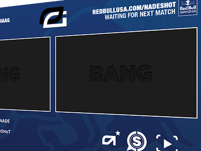 Stream Overlay astro el gato nadeshot optic red bull redbull scuf