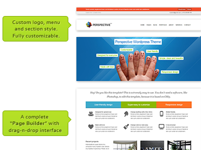 Perspective Features Preview features perspective theme