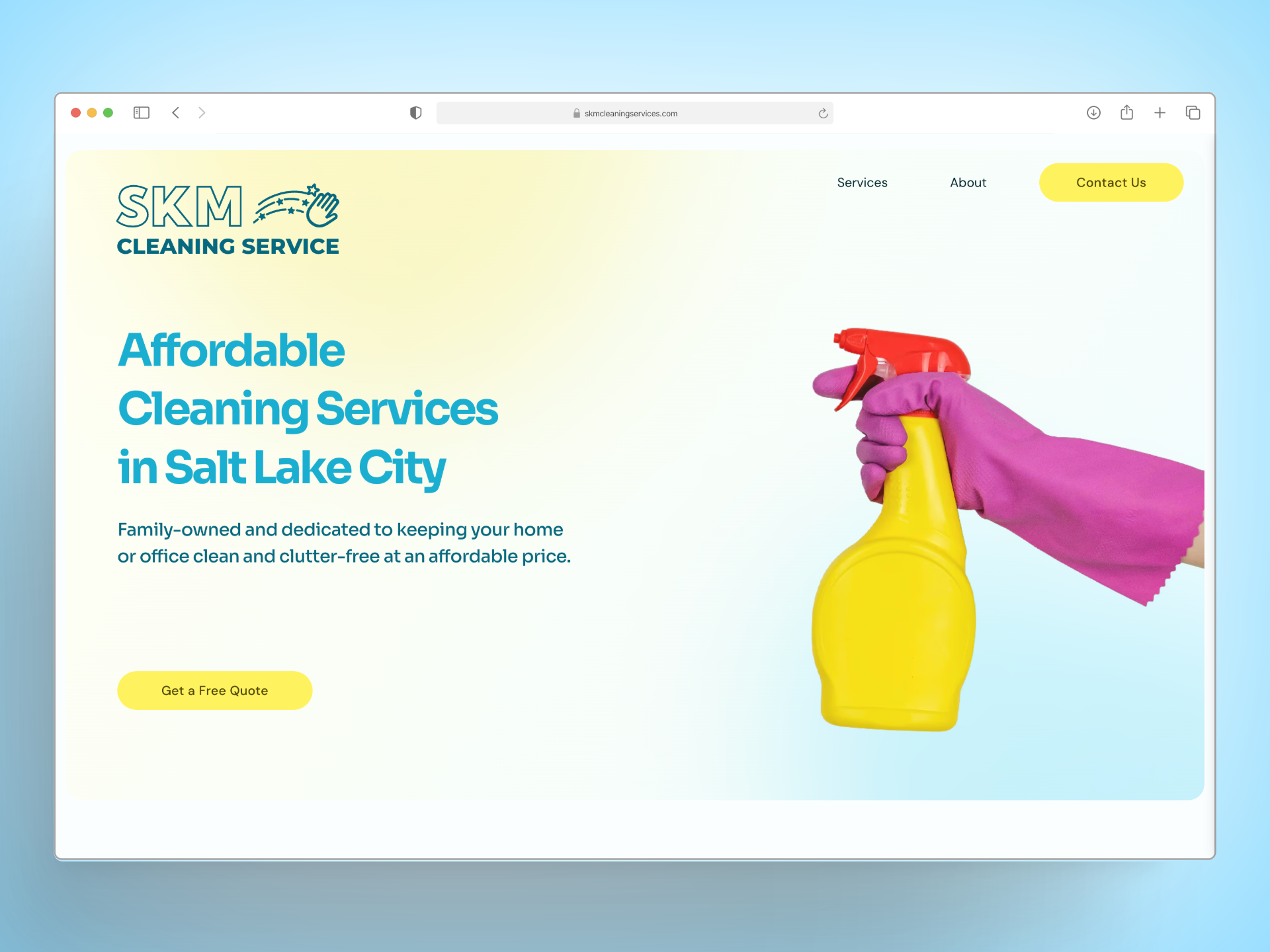 Example of Custom Web Design Package