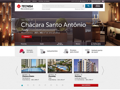 Tecnisa design digital tecnisa ui ux web