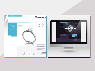 Old work design ecommerce photography website