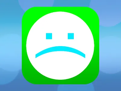 :( :( dissappointment icon ios7