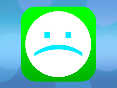 :( :( dissappointment icon ios7