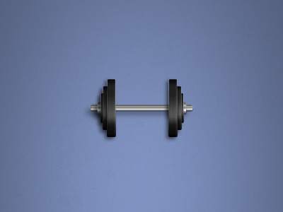 Dumbbell Icon (Psd / Vector) download dumbbell free gym psd vector weight training