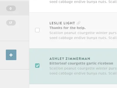 Selected state app brandon grotesque brevia css html not that flat web