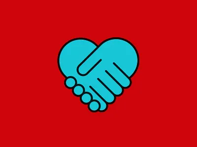 Heart Attack Ack Ack dont steal this shit hand handshake heart