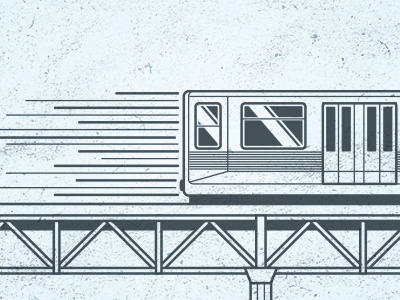 The L chicago elevated illinois l train train