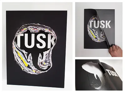 Tusk Magazine cover design editorial magazine