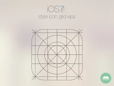 IOS7 App Icon Grid app eps free grid icon ios ios7