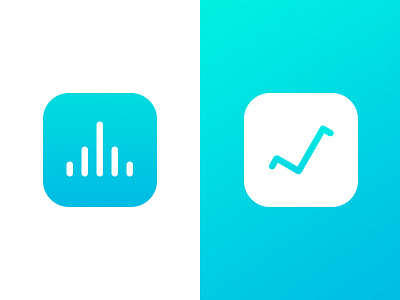 iOS 7 Analytics Icon app icon ios ios7 iphone ui