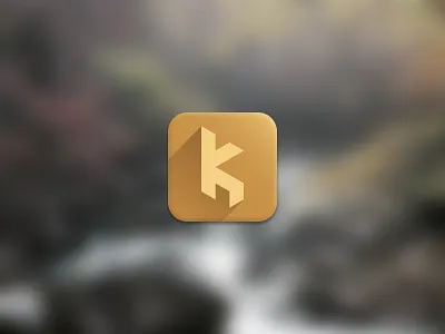 Krossgátur Icon app brown icon ios