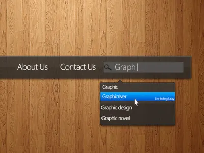 Transparent Menu menu moder transparent
