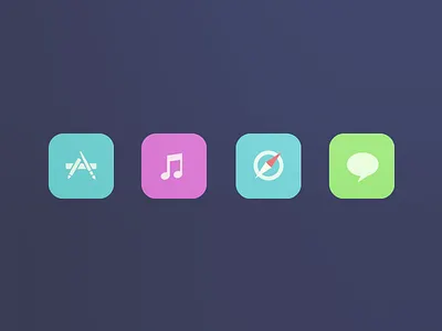 ios 7 again flat icons ios ios 7