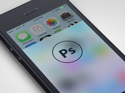 iOS7 Blur - Photoshop Action action freebie ios ios7 photoshop