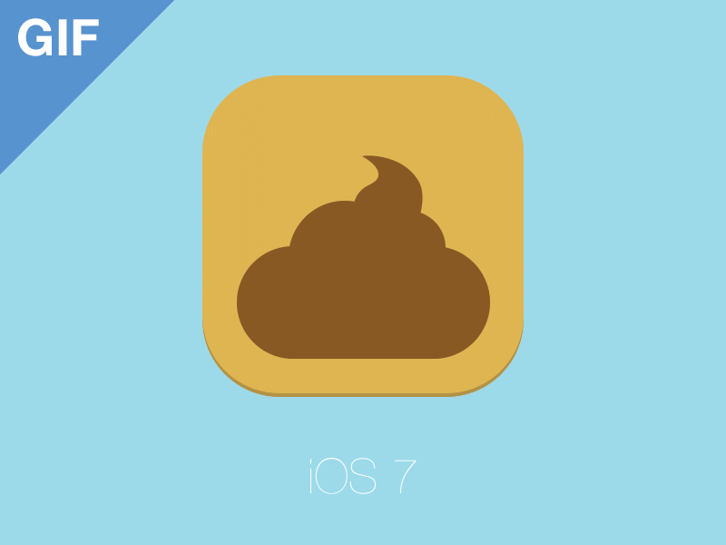 iOS 7 Icon based off the new grid system... app apple axis crap design grid grid system icon ios ios7 iphone shit turd wwdc