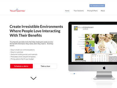 Redesign clean modern photoshop revamp simplicity web design website redesign white
