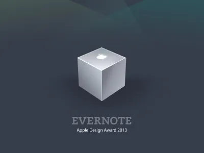 Apple Design Award apple design evernote