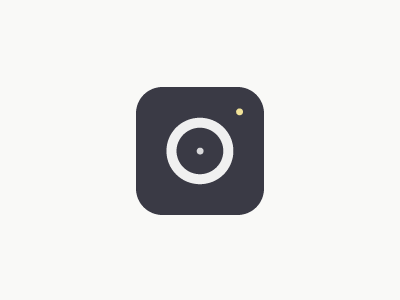 Camera Icon camera flat grid icon ios7 minimal