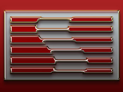 Saleen car chrome emblem photoshop saleen