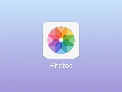 iOS 7 Photos icon ios ios7 iphone ui