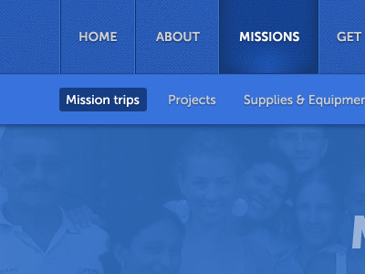Secondary Navigation navigation secondary navigation sub nav subnav web design